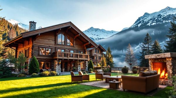Séjournez dans un chalet à Megève : luxe et nature au rendez-vous